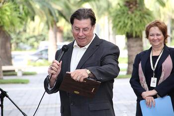 Frank Crum Key to the City